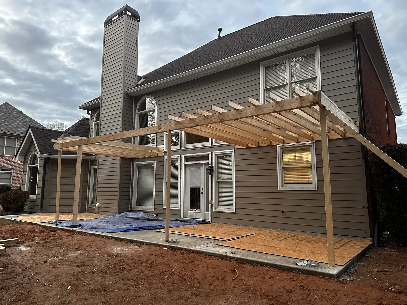 Before photo of Outdoor Living